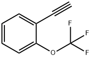 2'-TRIFLUOROMETHOXYPHENYL ACETYLENE
 Struktur