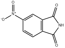 4-硝基邻苯二甲酰亚胺, 89-40-7, 结构式