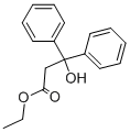 β-Hydroxy-β-phenylbenzenepropionic acid ethyl ester 结构式