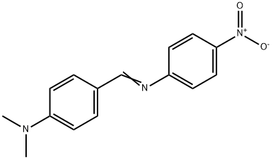 4-(二甲氨基)亚苄基-4-硝基苯胺 结构式