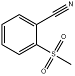 2-(Methylsulfonyl)benzonitrile Structure