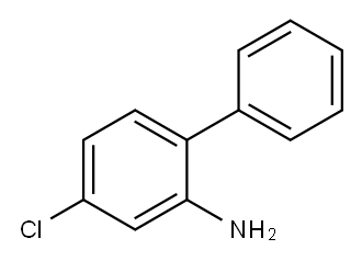 2-氨基-4-氯联苯, 90-48-2, 结构式
