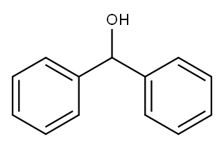 二苯甲醇, 91-01-0, 结构式