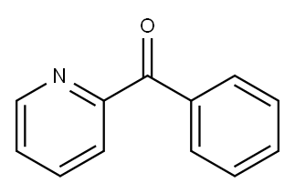 2-ベンゾイルピリジン 化学構造式