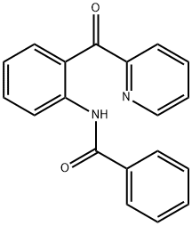 N-[2-(2吡啶甲酰基)苯基]苯甲酰胺, 91025-05-7, 结构式