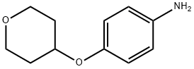 4-(テトラヒドロピラン-4-イルオキシ)アニリン 化学構造式