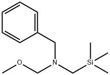 N-(甲氧甲基)-N-(三甲基硅甲基)苄胺 结构式