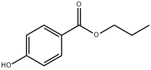 4-羟基苯甲酸丙酯, 94-13-3, 结构式