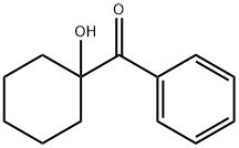 1-ヒドロキシシクロヘキシルフェニルケトン 化学構造式