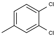 3,4-ジクロロトルエン 化学構造式