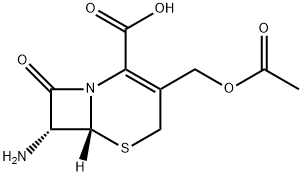 7-氨基头孢烷酸, 957-68-6, 结构式