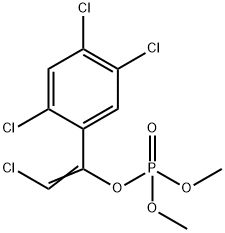 テトラクロルビンホス 化学構造式