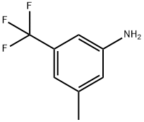 3-甲基-5-三氟甲基苯胺 结构式