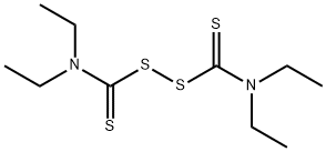 二硫化四乙基秋兰姆, 97-77-8, 结构式