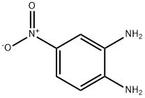 4-硝基邻苯二胺 结构式