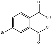 4-溴-2-硝基苯甲酸, 99277-71-1, 结构式