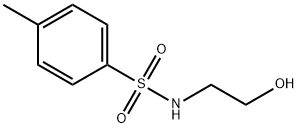 N-(2-Hydroxyethyl)-4-methylbenzenesulfonamide Struktur