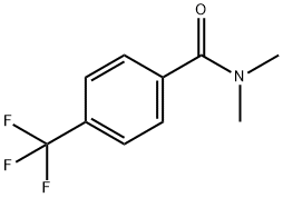 N,N-dimethyl-4-(trifluoromethyl)benzamide 结构式