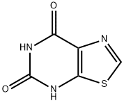 噻唑并[5,4-D]嘧啶-5,7(4H,6H)-二酮, 5082-82-6, 结构式
