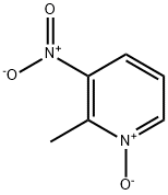 2-甲基-3-硝基吡啶氮氧化物, 5236-76-0, 结构式