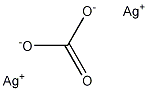 Silver(I) carbonate 结构式