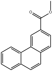 菲-3-甲酸甲酯 结构式