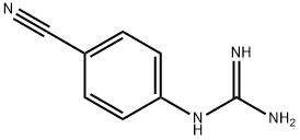 N-(4-氰基苯基)胍, 5637-42-3, 结构式
