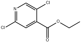 2,5-二氯异烟酸乙酯 结构式