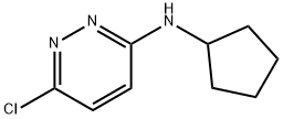 (6-氯-哒嗪-3-基)-环戊基-胺 结构式