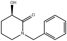 (R)-1-苄基-3-羟基哌啶-2-酮 结构式