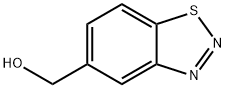 苯并[D][1,2,3]噻二唑-5-基甲醇 结构式