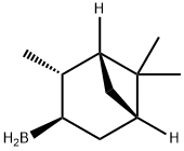 [(1R,2S,3R,5R)-2,6,6-三甲基双环[3.1.1]庚-3-基]硼烷 结构式