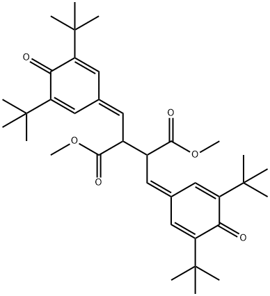 2,3-Bis[[3,5-bis(1,1-dimethylethyl)-4-oxo-2,5-cyclohexadien-1-ylidene]methyl]-butanedioic acid 1,4-dimethyl ester|