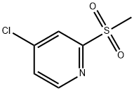 4-氯-2-甲砜基吡啶 结构式