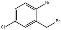 1-溴-2-溴甲基-4-氯苯, 66192-24-3, 结构式