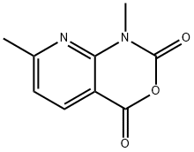 1,7-dimethyl-1H-pyrido[2,3-d][1,3]oxazine-2,4-dione 结构式