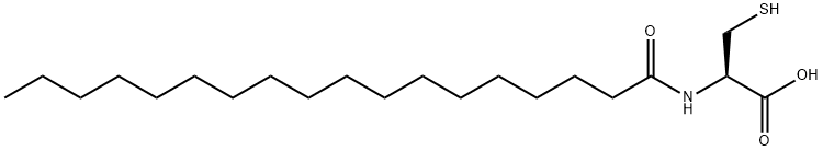 N-Stearoyl-L-cysteine 结构式