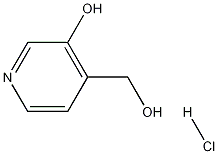 4-羟甲基-3-羟基吡啶盐酸盐, 67992-19-2, 结构式
