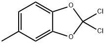 2,2-二氯-5-甲基苯并[D][1,3]二氧杂环戊烯 结构式