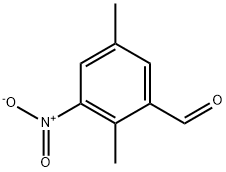 2,5-二甲基-3-硝基苯甲醛, 69022-52-2, 结构式