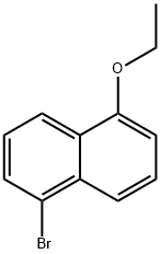 1-Bromo-5-ethoxynaphthalene 结构式