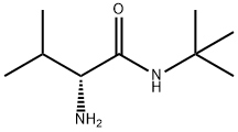 (2R)-2-氨基-N-(1,1-二甲基乙基)-3-甲基丁酰胺 结构式