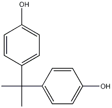 2,2-Bis(p-hydroxyphenyl)propane Structure
